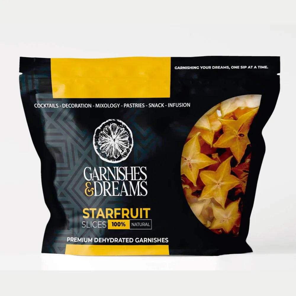 StarFruit Slices - Garnishes and Dreams