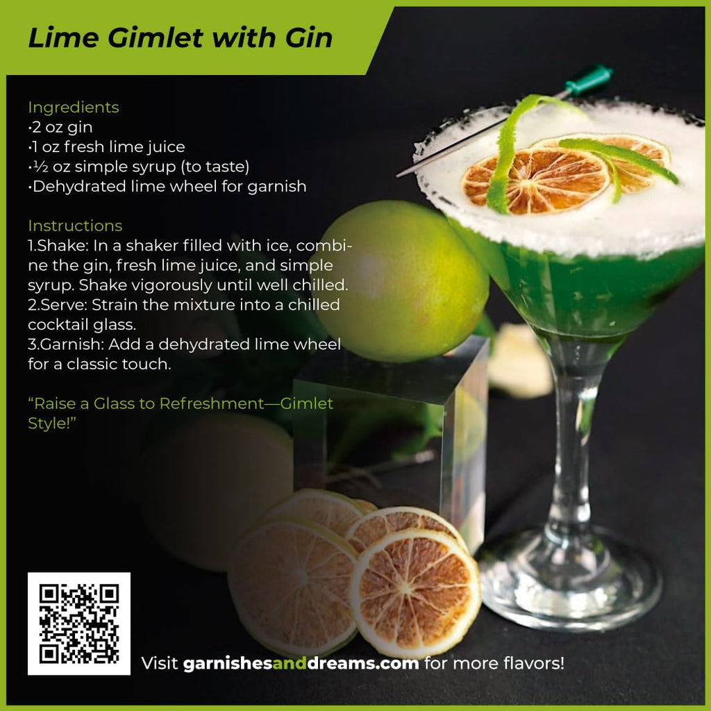 Green Lime Slices